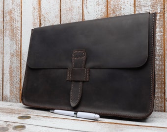 leather portfolio, man bag, leather folder, leather binder, leather satchel, leather folio, portfolio, leather, vintage leather, office
