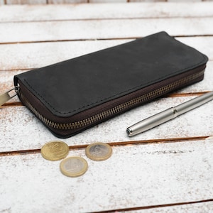 Cartera de cuero mujeres, Monedero de cuero, Cartera de cuero para hombres, Cartera para mujer, Clutch de cuero, Cartera Iphone, Regalo, Cartera mujer, Cartera de cuero