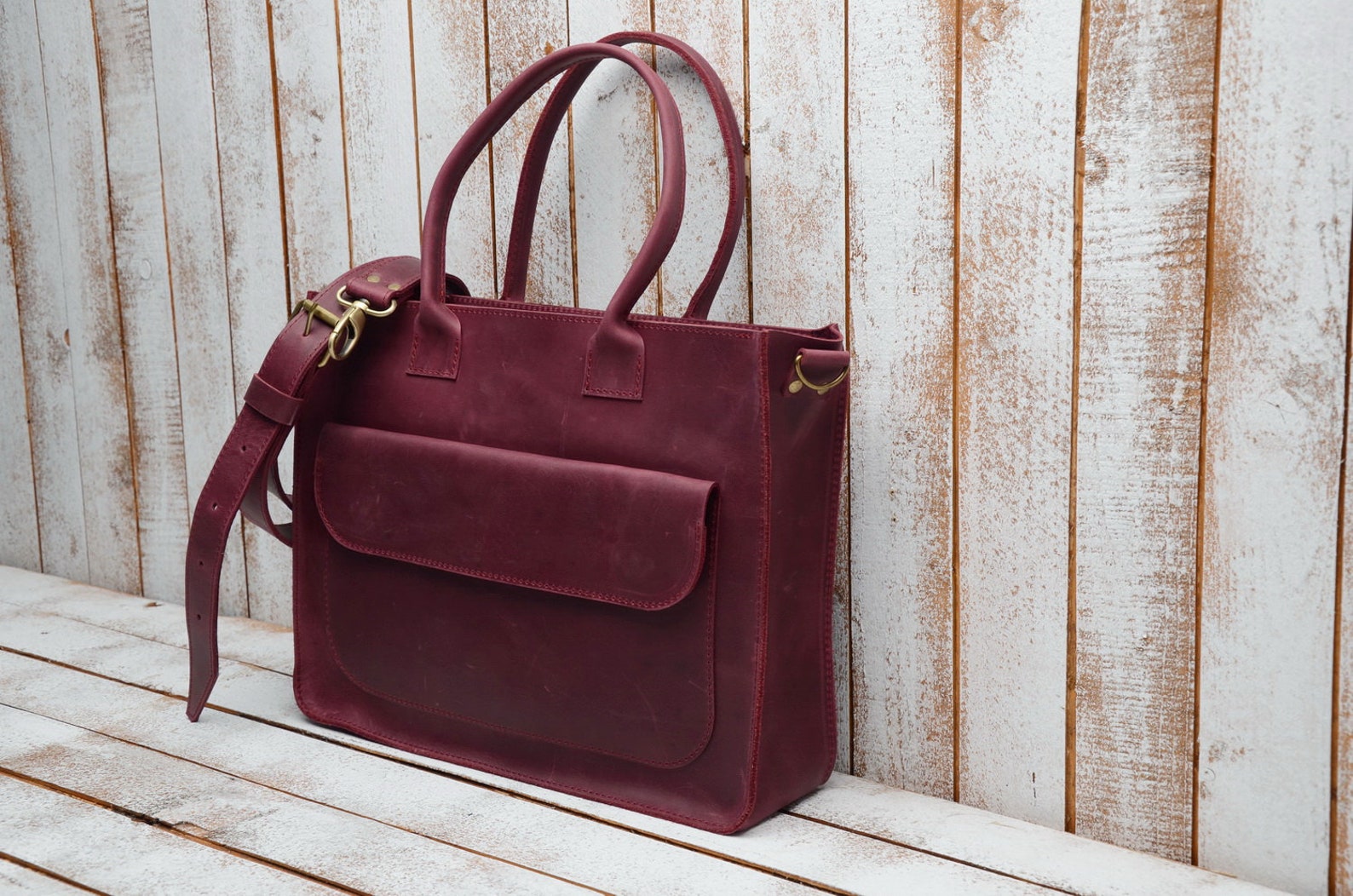 Women's Leather Bag Leather Handbags Leather Laptop Bag Etsy