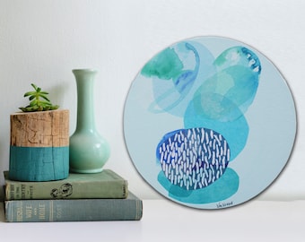 Sztuka dekoracji domu, wnętrza domu, inspiracje domem, wnętrza domu, dekoracja ścienna, boho chic deco, styl boho chic, sztuka abstrakcyjna, płótno