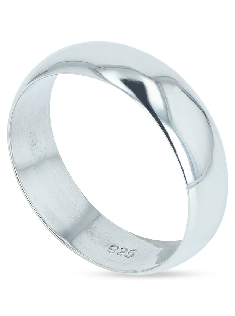 Solid 925 Sterling Ring 6mm Band Ring in Sizes G-Z/20 Different Sizes Available zdjęcie 3