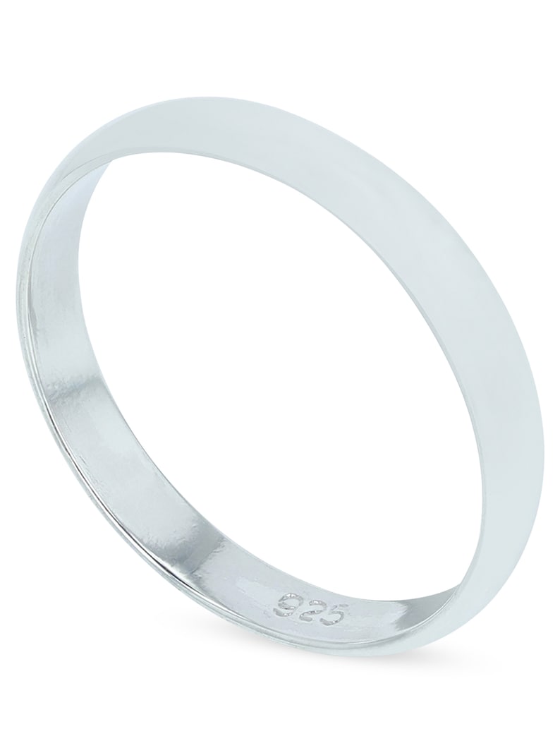 Solid 925 Sterling Ring 3mm Band Ring in Sizes G-Z/20 Different Sizes Available zdjęcie 2