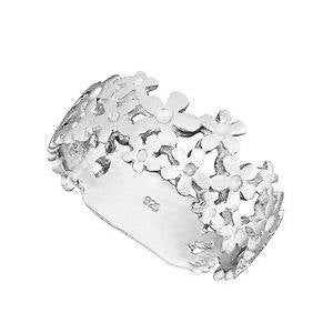 Solid 925  Sterling silver Large Daisy Flower    Ring in Sizes G-Z/20 Different Sizes Available