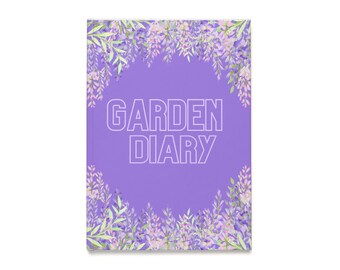 Garden Diary Hardcover Journal (A5)