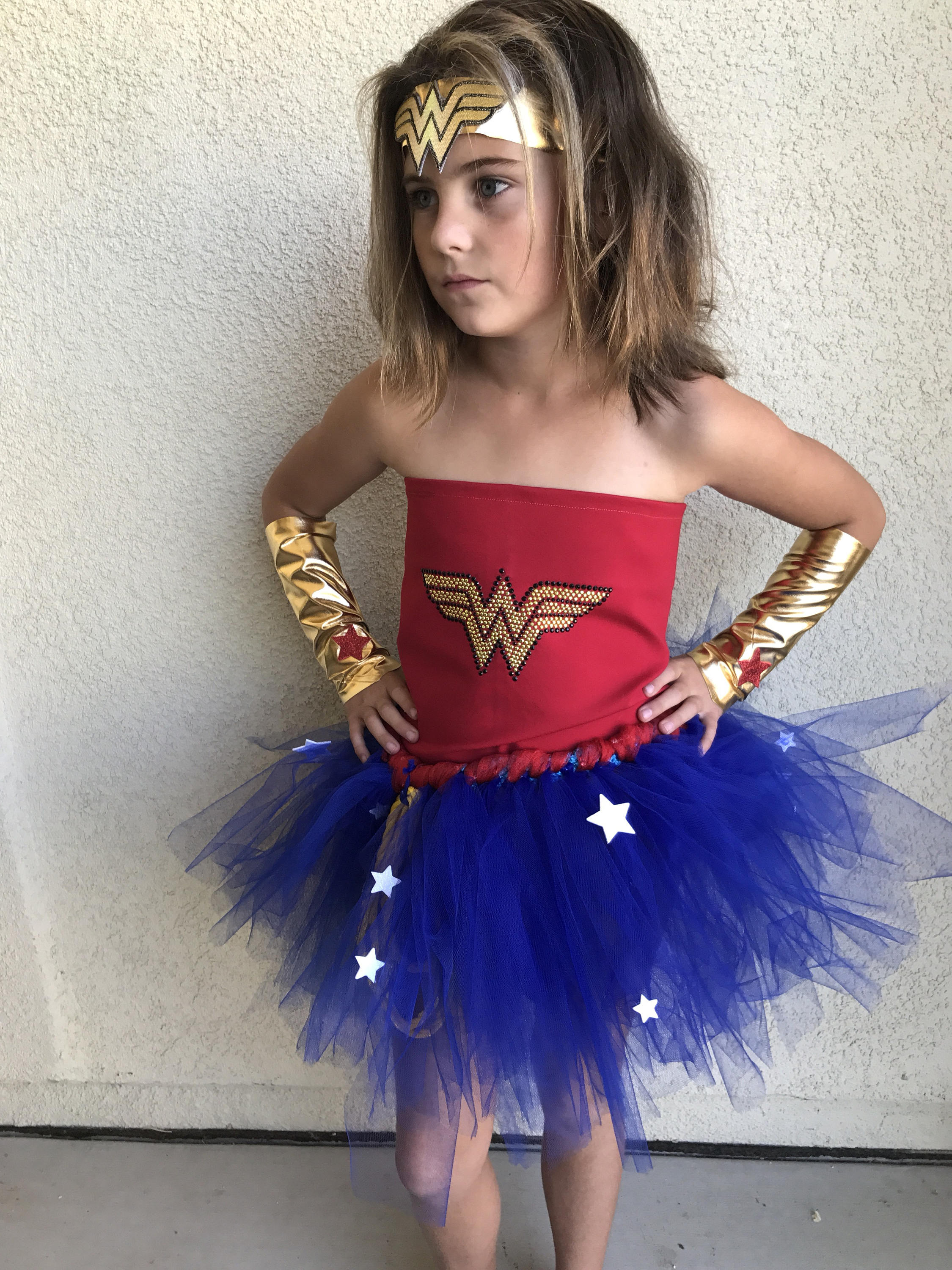 Ready to ship (size 8/10) girls Wonder Woman costume , girls Wonder ...