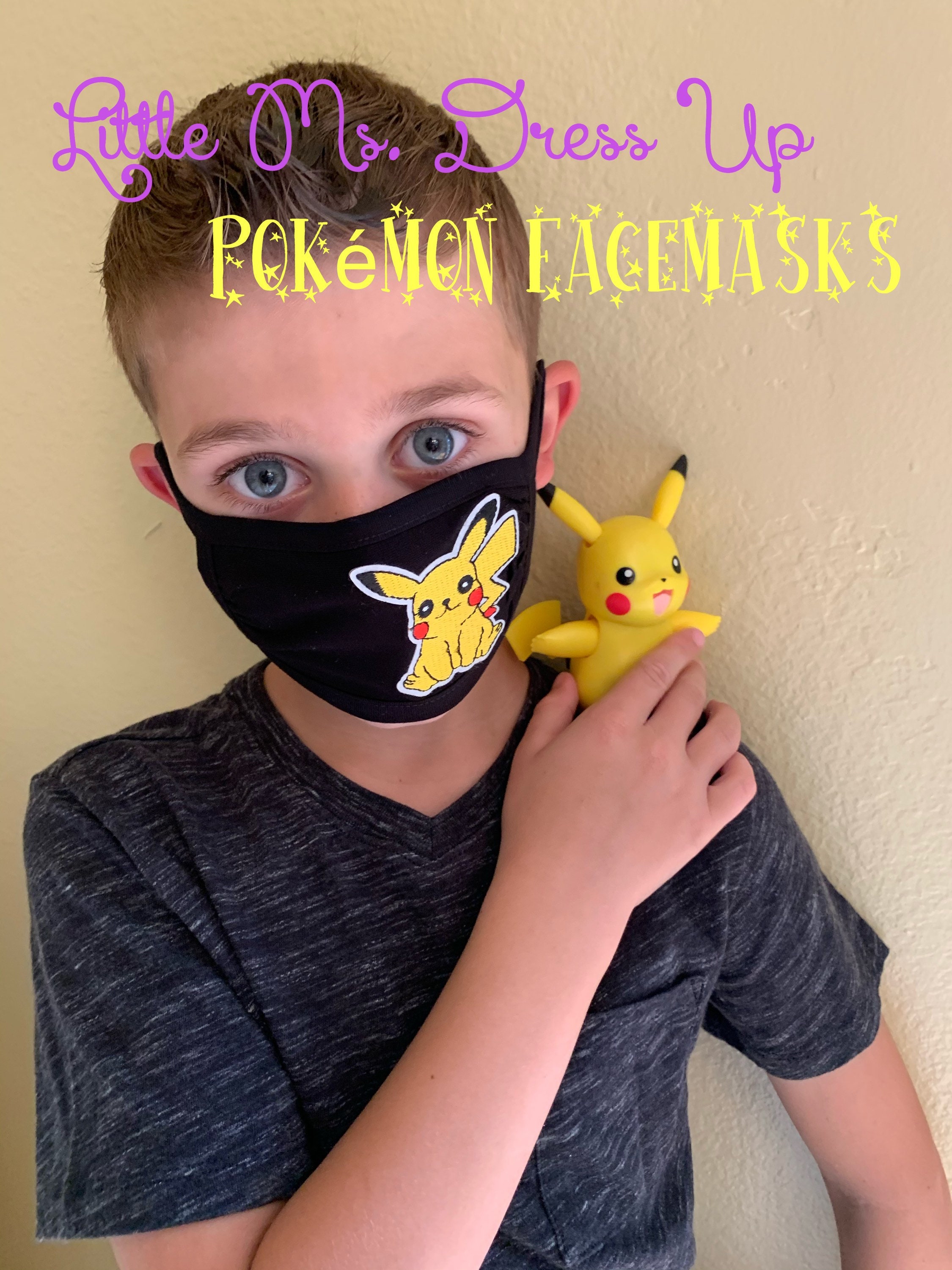 Pokemon Facemasks Pikachu Facemask Cotton Facemask Reusable Facemask Kids Facemasks Pokemon Facemasks Pikachu Facemask Cotton Facemask Reusable Facemask Kids Facemasks