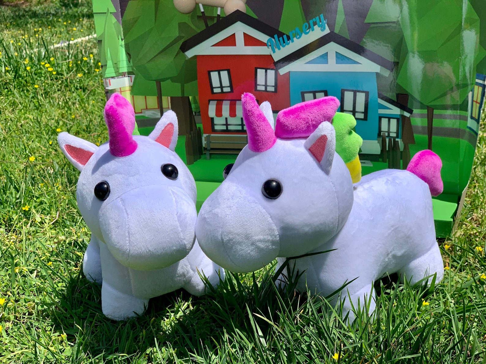 Roblox Adopt Me Unicorn plush /unicorn stuffed animal/ adopt Etsy