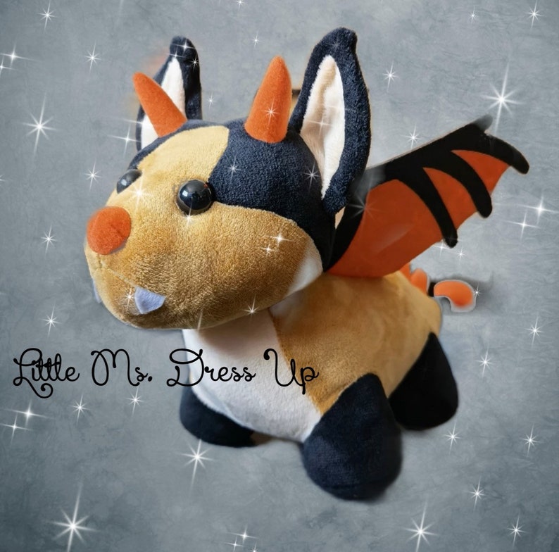 ADOPT MY Bat Dragon / Batdragon Stuffed Animal/ Adopt Party/ Etsy