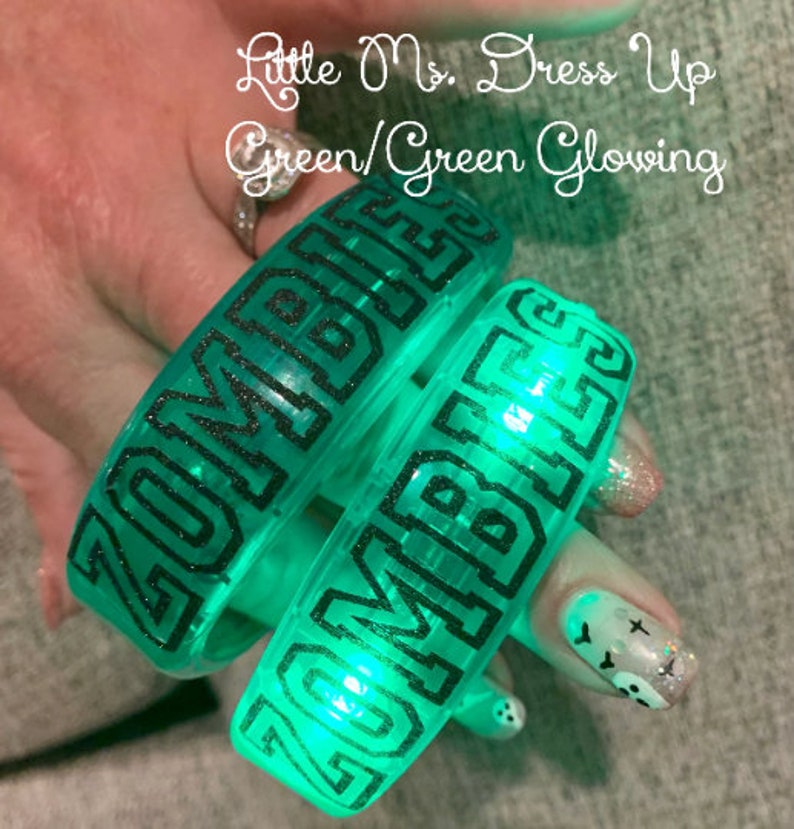 Z Band/ Zband/ Bamm/ Zombie Bracelet / Zombie Party Etsy