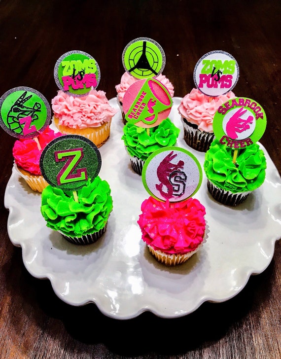 Rainbow High Party Decorations, Zombies Disney Cupcake