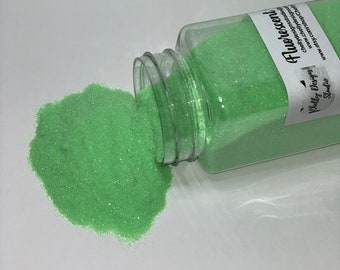 Fluorescent Green - Ultra Fine .008 Loose Glitter - 2 oz - Polyester Glitter - Solvent Resistant