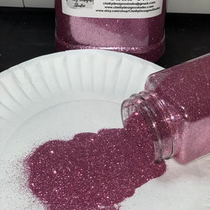 Barbie Girl- Ultra Fine .008 Loose Glitter - 2 oz - Polyester Glitter - Solvent Resistant