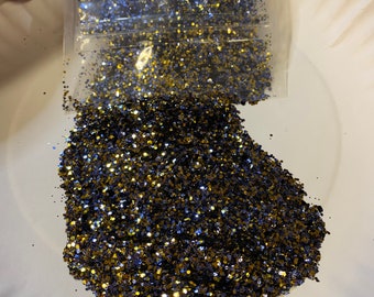 Caribbean - Custom Blend Chunky Mix - 2 oz- Polyester Glitter - Solvent Resistant