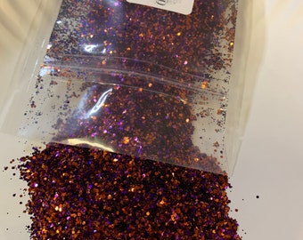 Tigers  - Custom Blend Chunky Mix - 2 oz- Polyester Glitter - Solvent Resistant