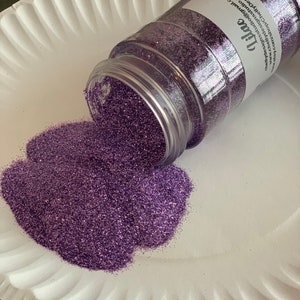 Lilac - Ultra Fine .008 Loose Glitter - 2 oz- Polyester Glitter - Solvent Resistant