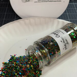 Carnival Hangover - Custom Blend Chunky Mix - 2 oz - Paillettes polyester - Résistant aux solvants