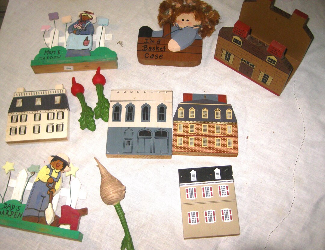 Assorted Wooden Knick Knacks [cl1336b] - Etsy