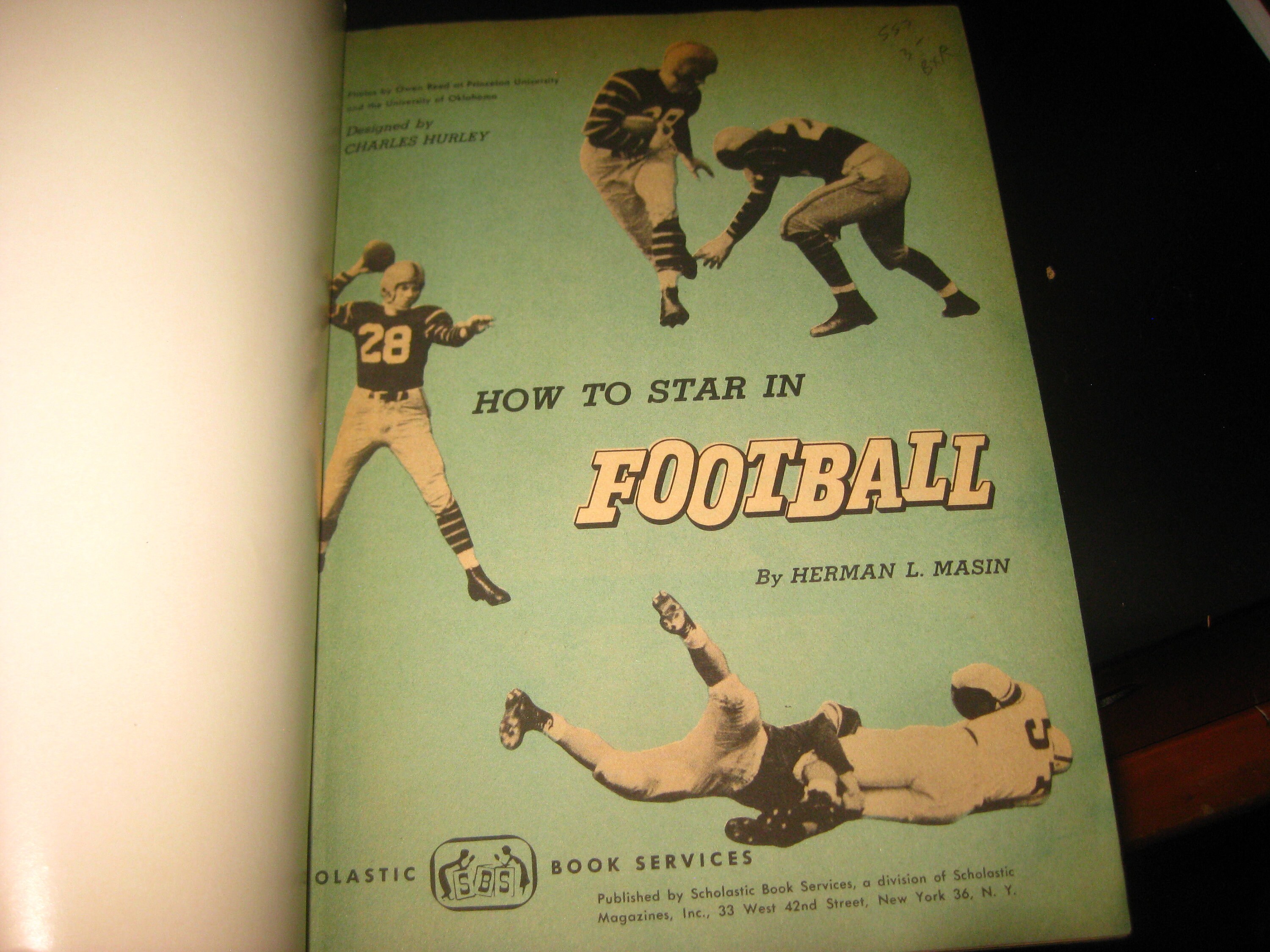 Lot of 2 vintage FOOTBALL books geo5624bt Etsy