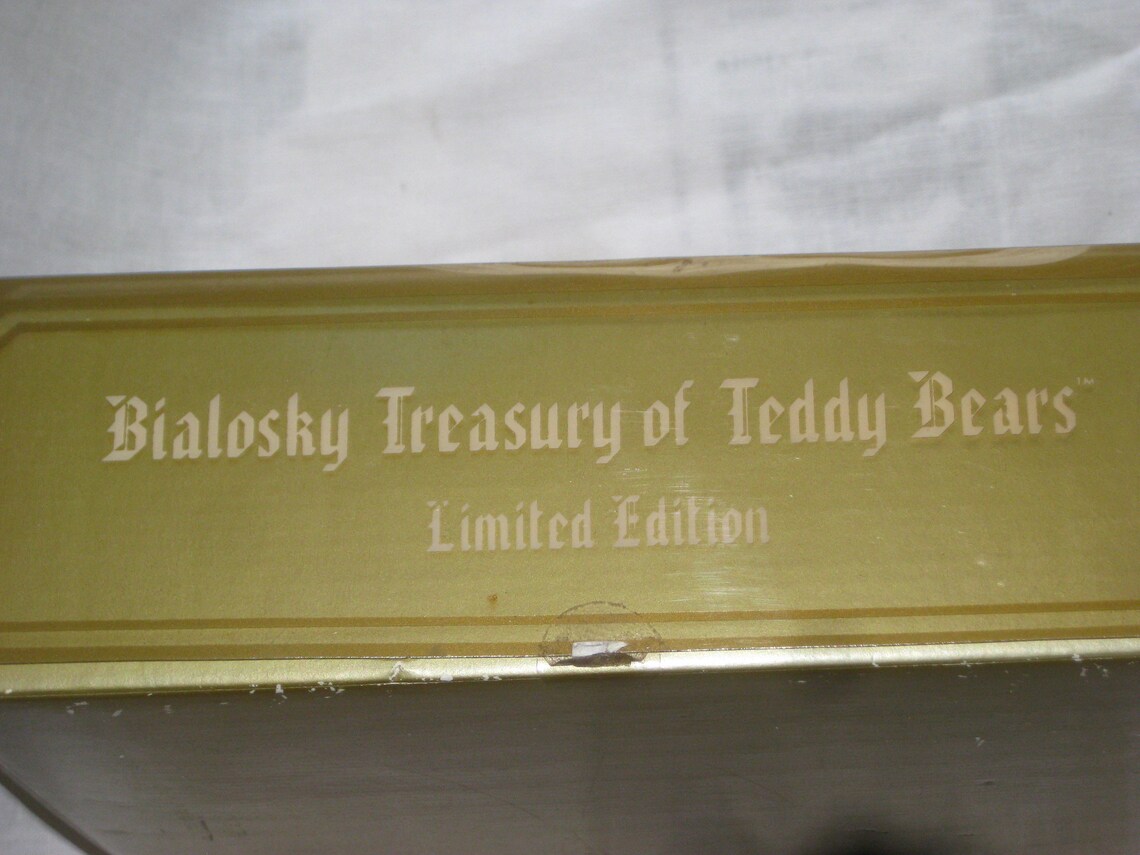 Bialosky Treasury of Teddy Bears Limited Edition cin800bt | Etsy