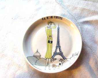 Creation Jacques Lobjoy Eiffel Tower Plate   [CIN3516B]