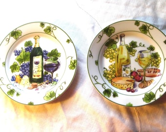 Godinger 8" Dessert Plates  lot of 2   [cin3517b