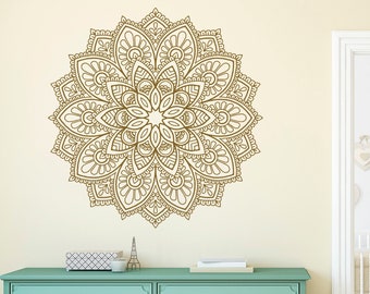Vinyl Wall Decal Sticker Henna Tattooed Hand OSAA385s