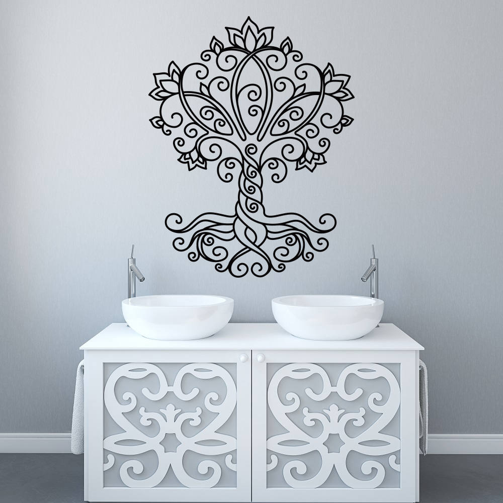 Tree Wall Decal Tree of Life Decal Large Wall Decal Etsy