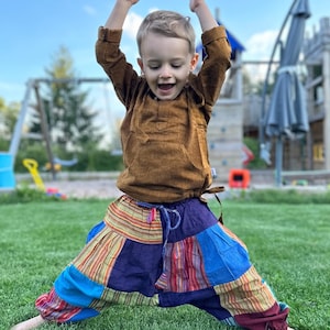Patchwork Haremshose Kinder | Unisex | Kids Goahose