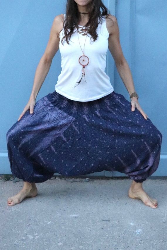 Harem pants from viscose trouser dress jumpsuit