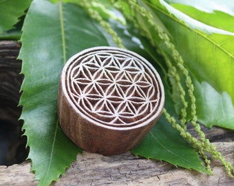 Holzstempel *Flower of Life* Design