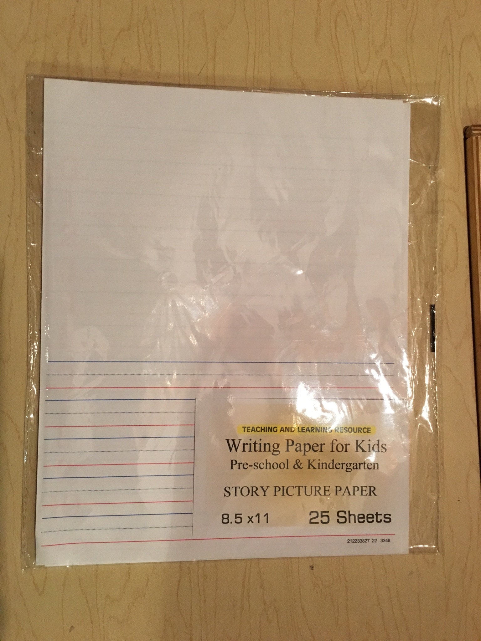 Writing Paper for Kids Story Picture Paper 11 X 8.5 In, 20 Lb, 25 Sheets 