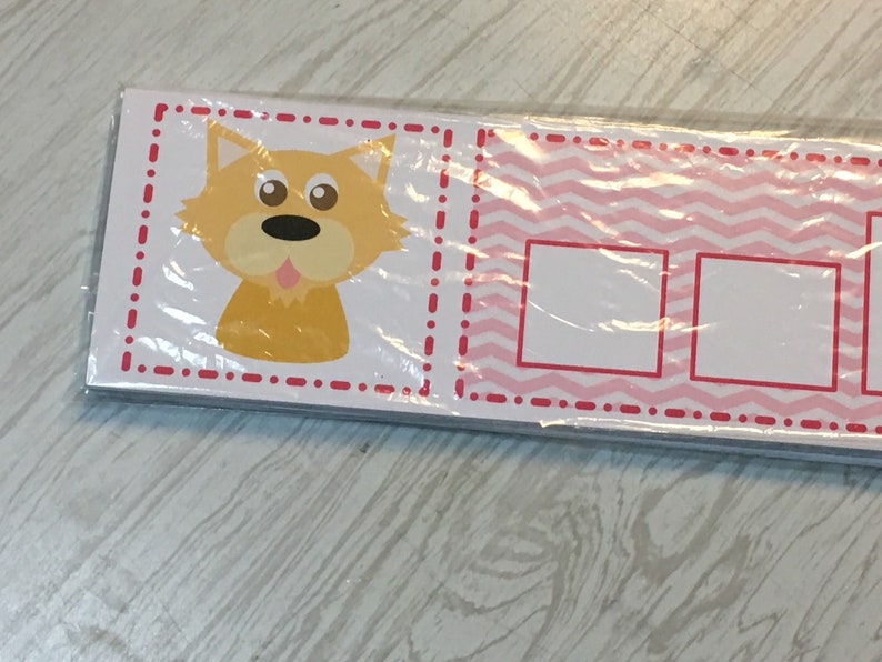 The Pink Series Laminated CVC Words Dry Erase Strips 40 - Etsy