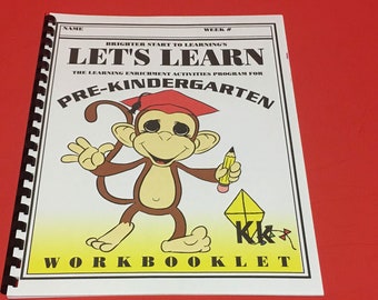 Preschool Worksheets BSTL -  Let’s Learn - Letter Kk - Work booklet - Perfect for Preschool - Pre Kindergarten - Home / School Lessons