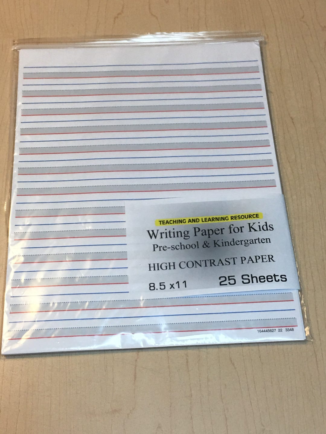High Contrast Writing Paper for Kids: Homeschool Learning (26 Sheets ...