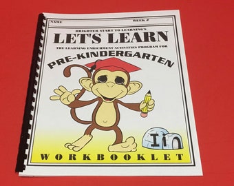 Preschool Worksheets BSTL -  Let’s Learn - Letter Ii - Work booklet - Perfect for Preschool - Pre Kindergarten - Home / School Lessons