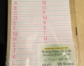 10 X 10 Number Grid Paper Writing Paper for Kids 11 X 8.5 In, 20 Lb, 25  Sheets 