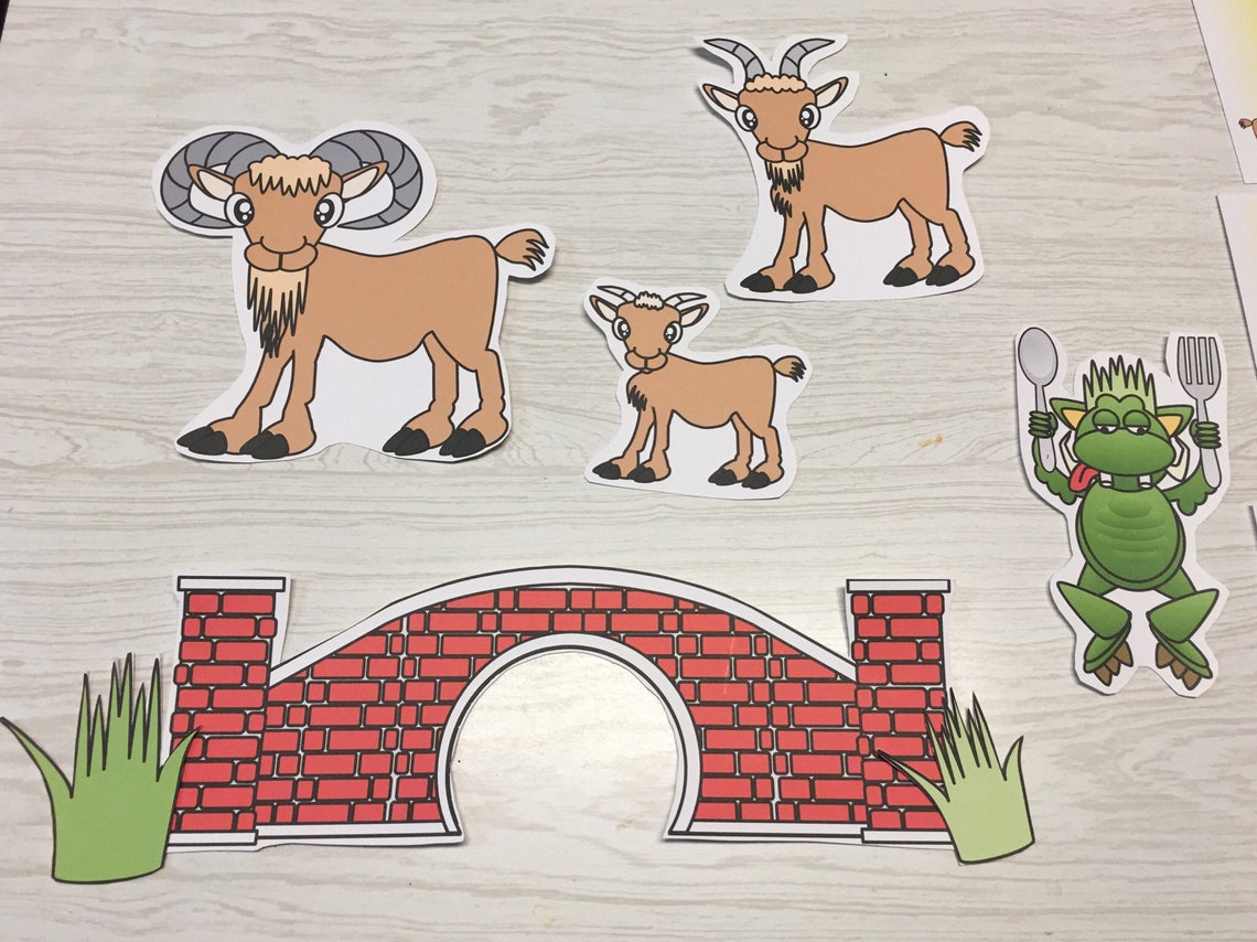 INSTANT DOWNLOAD Goats Themed Activities Package for Learning Centers ...