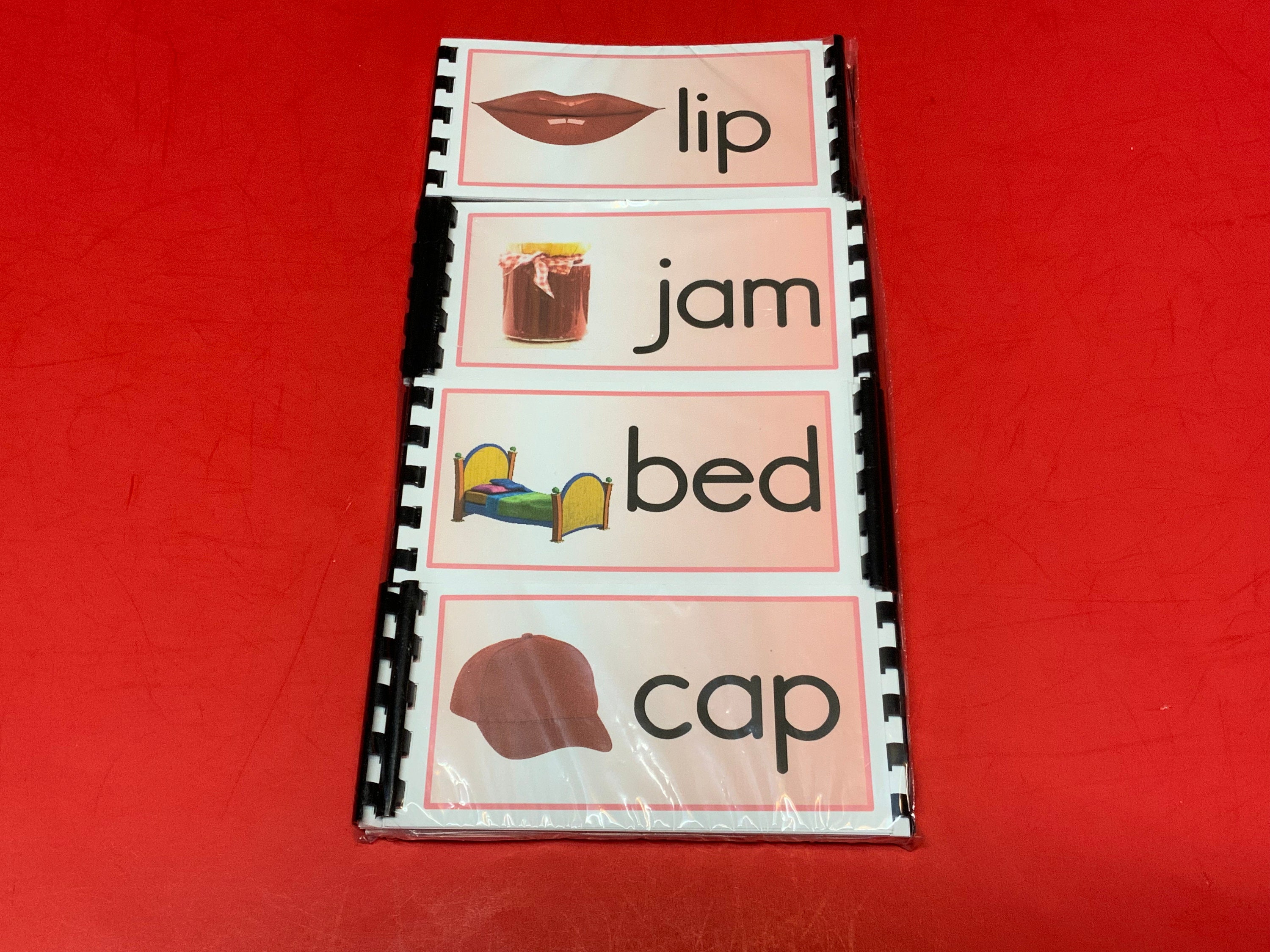 Pink Series - 24 CVC Word Families Booklets- Montessori Material for ...