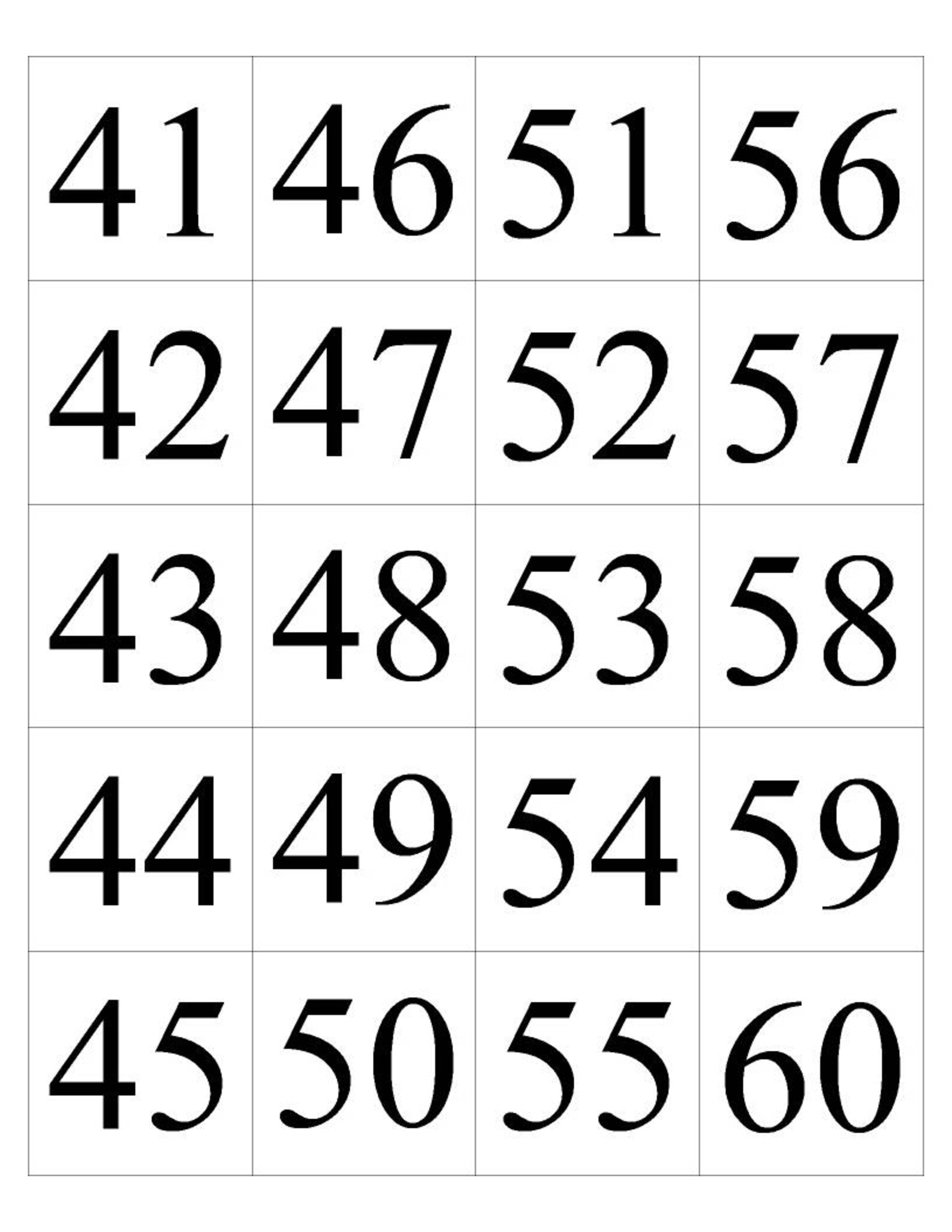 INSTANT DOWNLOAD the Hundreds Chart Pocket Cards Set Etsy