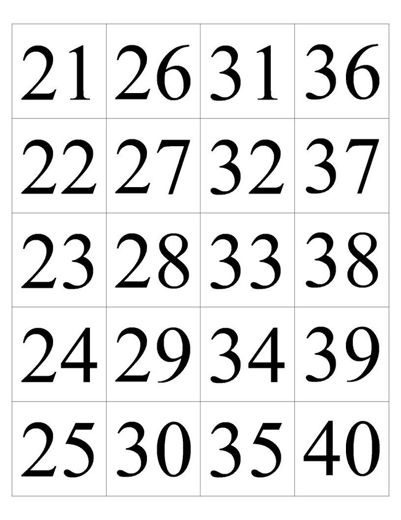 INSTANT DOWNLOAD the Hundreds Chart Pocket Cards Set Etsy