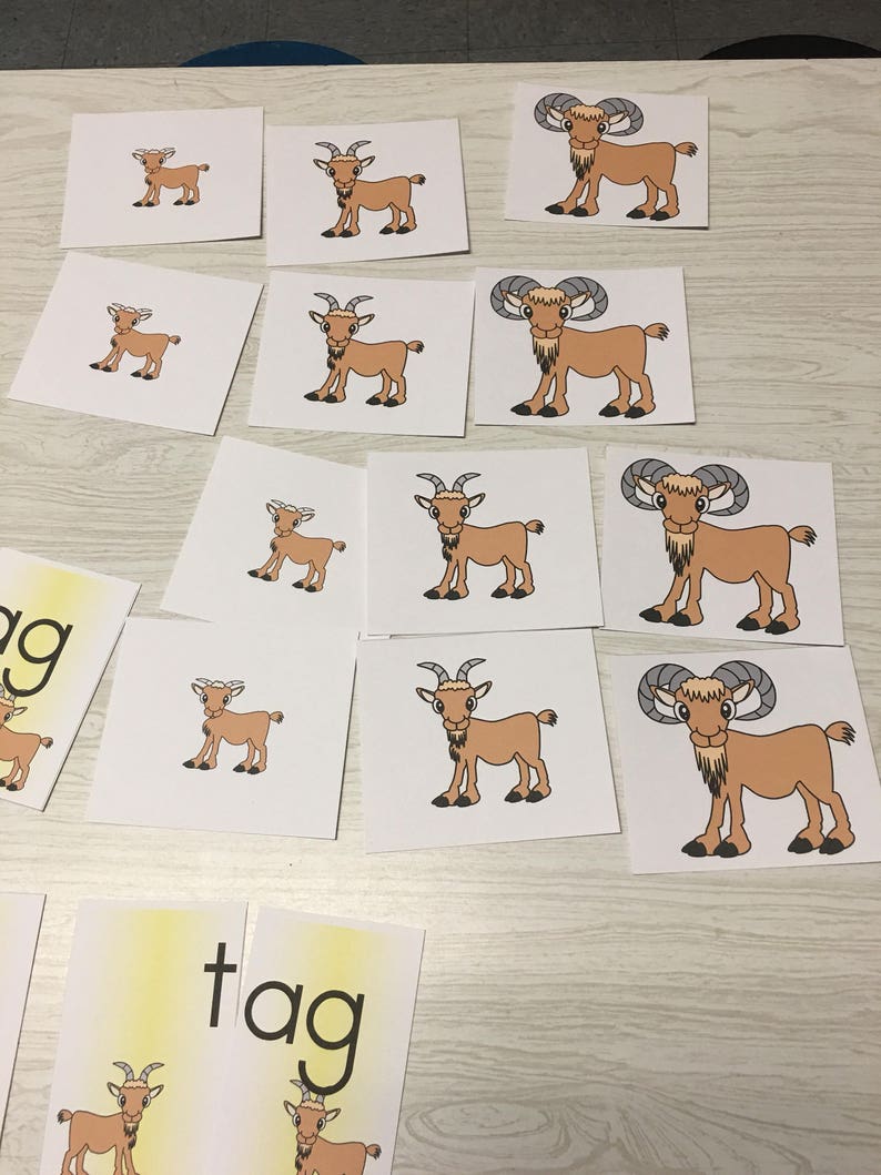 INSTANT DOWNLOAD - Goats - Themed Activities Package for Learning ...