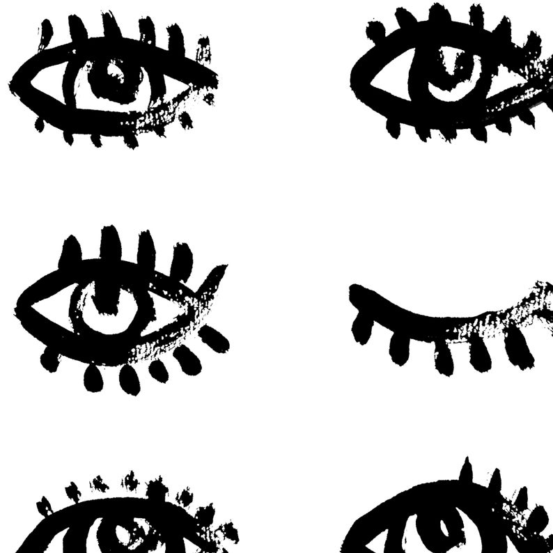 Eyes Printable Wall Art Instant Download Poster | Etsy
