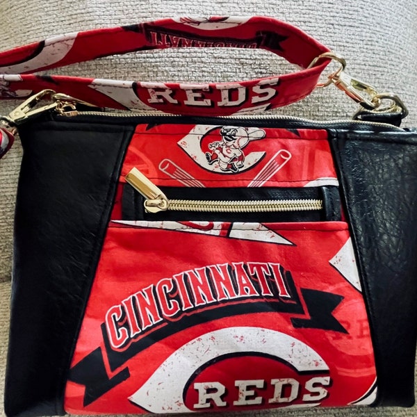 Cincinnati Reds Purse Etsy