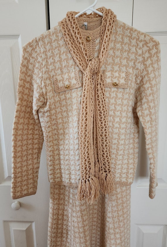 Vintage 70's St. John Knits for Saks Fifth Avenue Dress