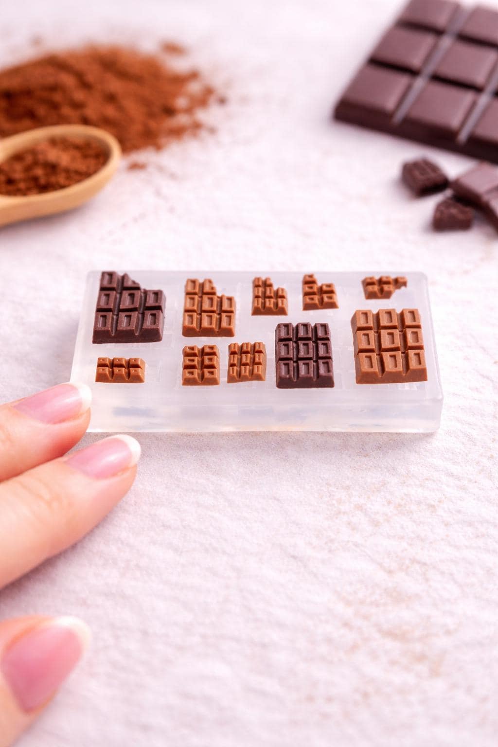 Stampi In Silicone Per Cioccolato, Stampi Per Fondente, Stampi Per Cioccolato Stampi Per Fondente Stampi Per Caramelle A Forma Di Fiore E Nuvola~p139360032