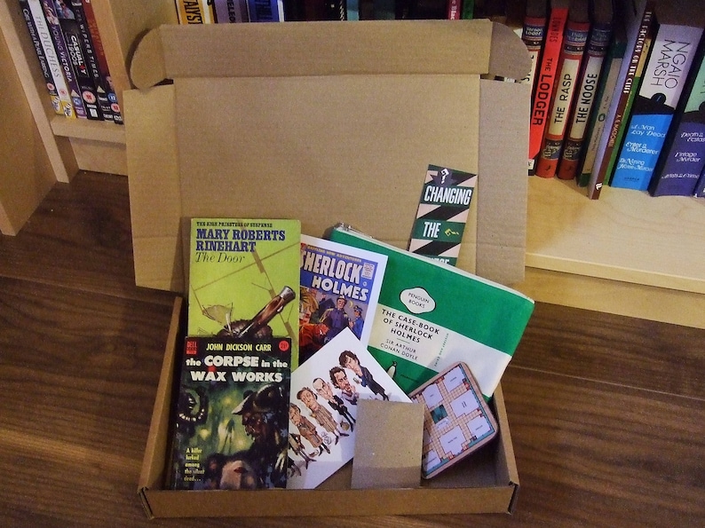 Coffee and Crime: Vintage Mystery Book Lover Box One off or Subscription image 10