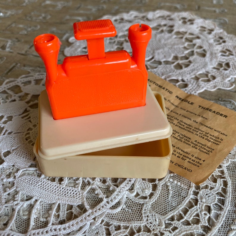 vintage automatic needle threader
