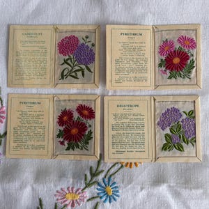 Kensitas Silk Flowers, 1934, karty papierosowe, średni rozmiar