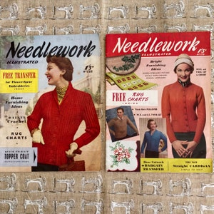 Needlework Illustrated Magazines, 1950s