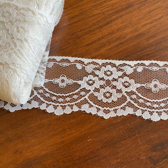 Vintage Cream Lace 6cms Wide Etsy